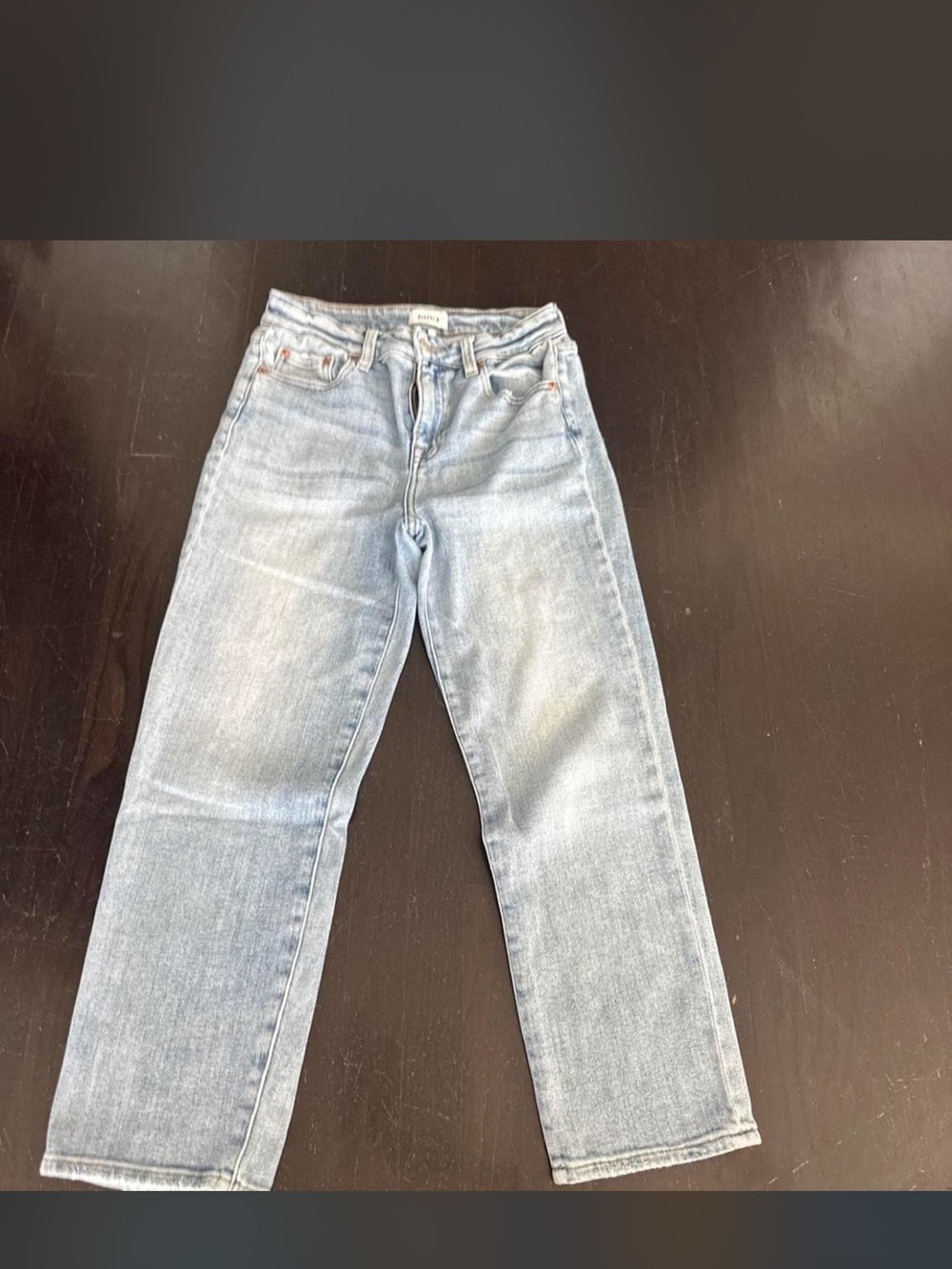 pistola Light Blue Straight Leg Women's Jeans
